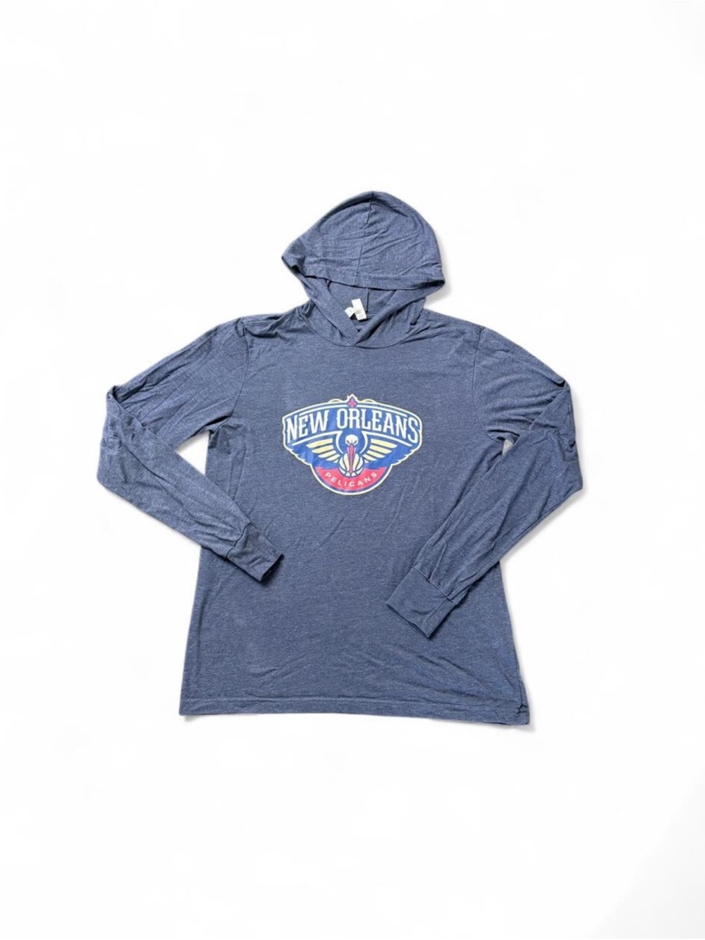 Navy New Orleans Pelicans Hooded Long Sleeve